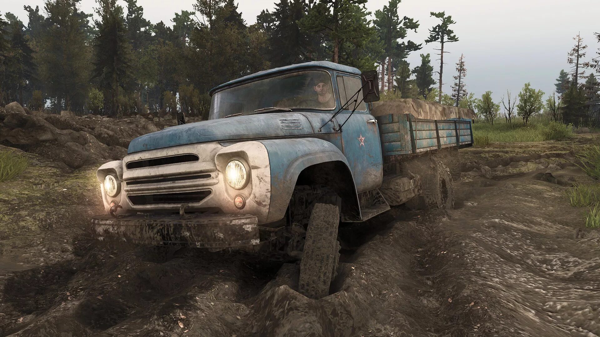 Игра где по грязи на машинах. Spin Tires. Spin Tires 2020. SPINTIRES: MUDRUNNER. Спинтариес 2.