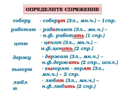 1 спр 1 лицо