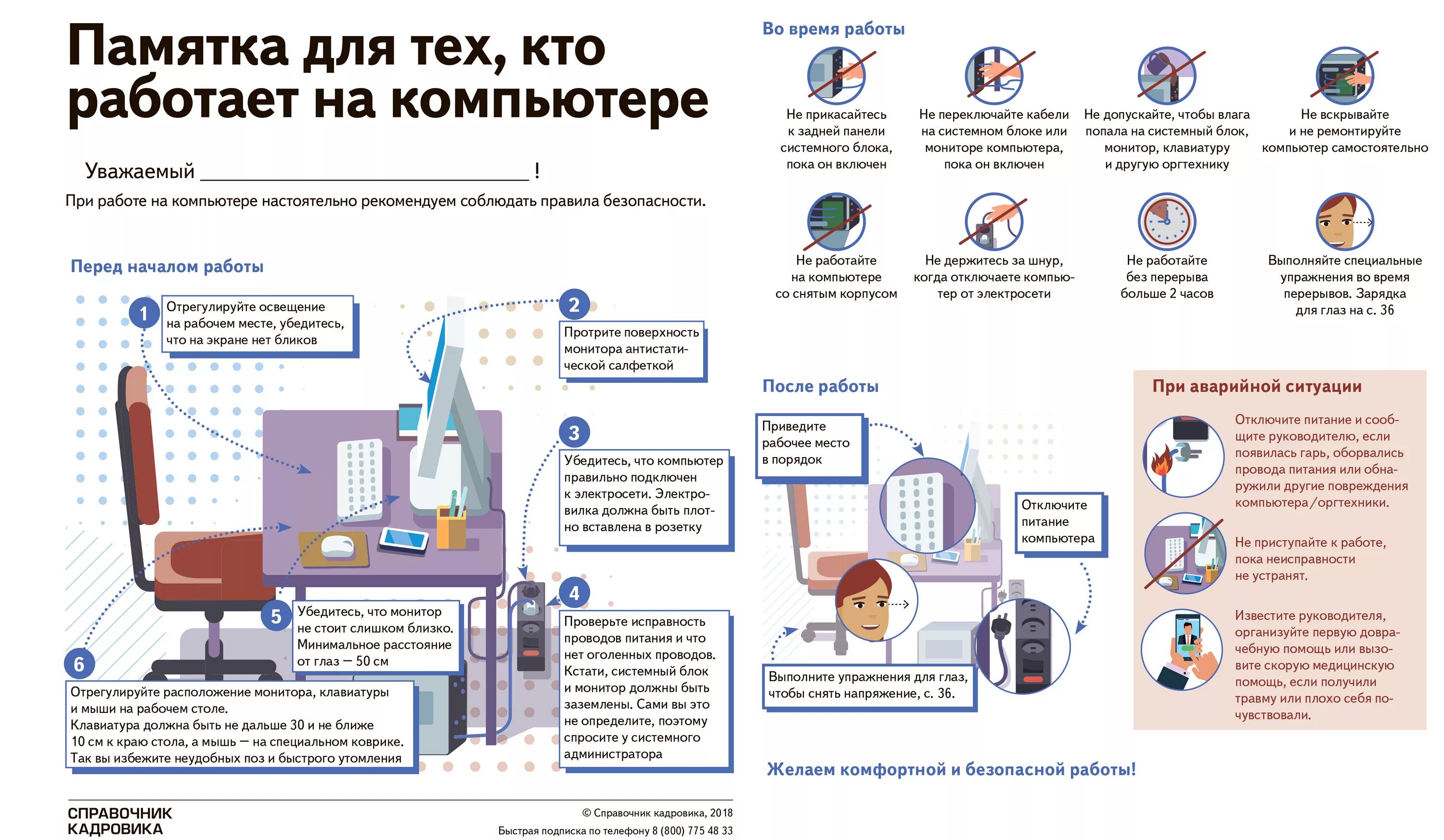 Безопасность рабочего пространства