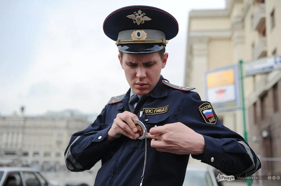 Форма полицейского при исполнении