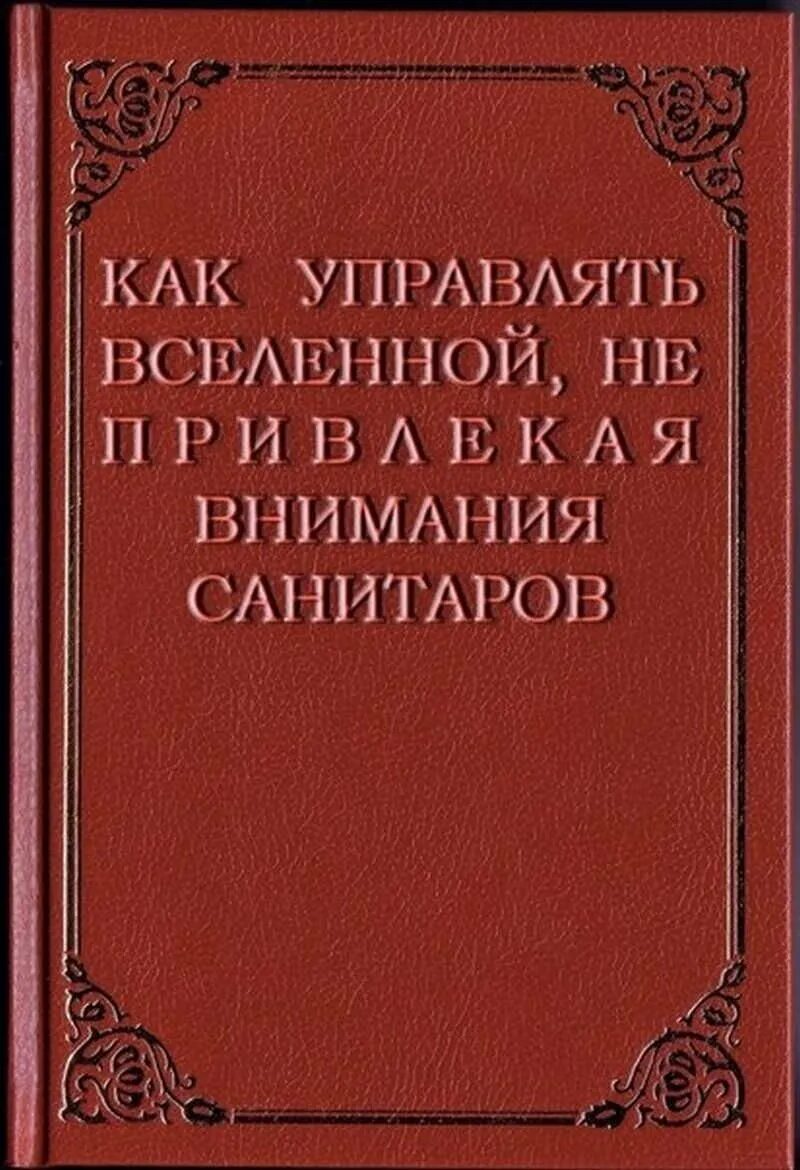 Как управлять вселенной читать. Как управлять вселенной не привлекая внимания санитаров книга. смешные названия книг. как упарвлят ьвселенной. как управлять вселенной не привыкая санитаров.