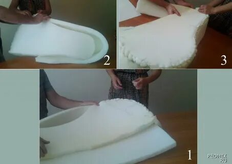 Как сделать руку из поролона своими руками