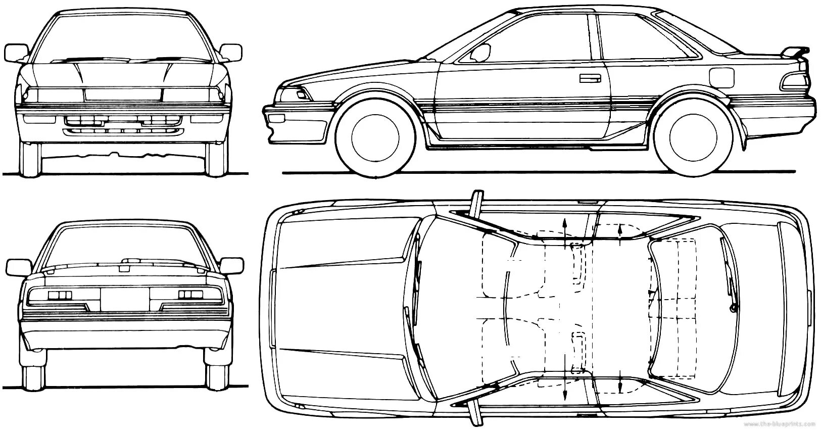 Размеры тойота спринтер. Toyota Corolla ae86 чертеж. Toyota Corolla ae86 Blueprint. Toyota ae86 Blueprint. Чертеж Toyota Corolla ae86 Levin.