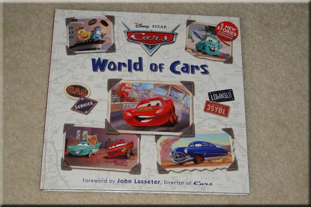 Мир тачек книга. Тачки карта радиатор Спрингс. Комиксы World of cars 3.