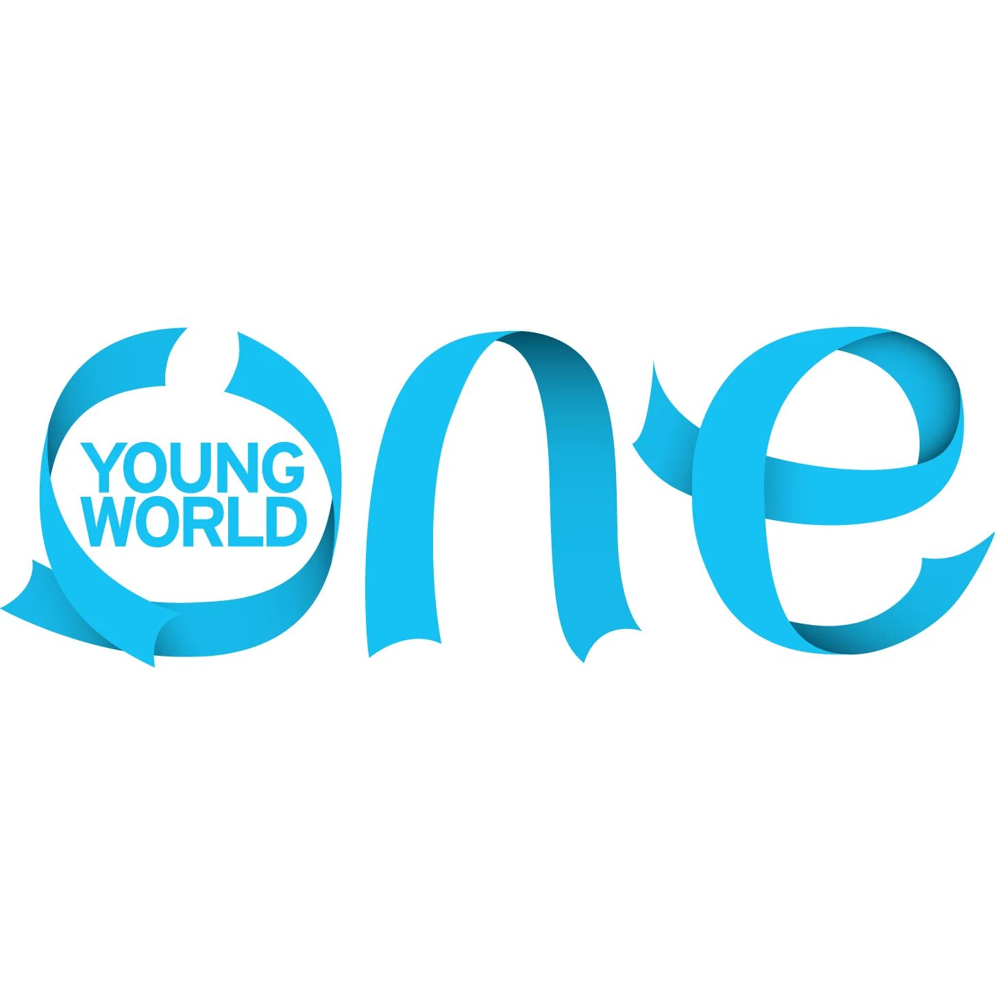 Young World тг. One World logo. Young World Telegram.