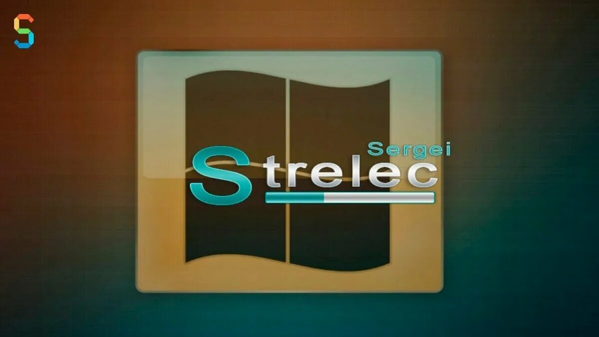 Strelec live usb. Winpe strelec logo.