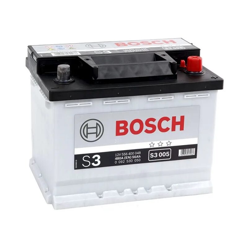 Ch bosch. Bosch s3 556 400 048 s30 050. Аккумулятор Bosch Silver 56 а/ч Обратная r+ 242x175x190 en480 а. Аккумулятор бош s3 005. Аккумулятор 60ач бош Обратная полярность.