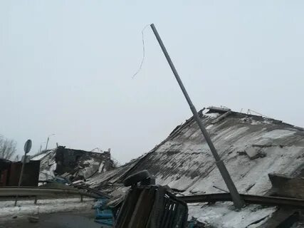 Обрушение путепровода в смоленске