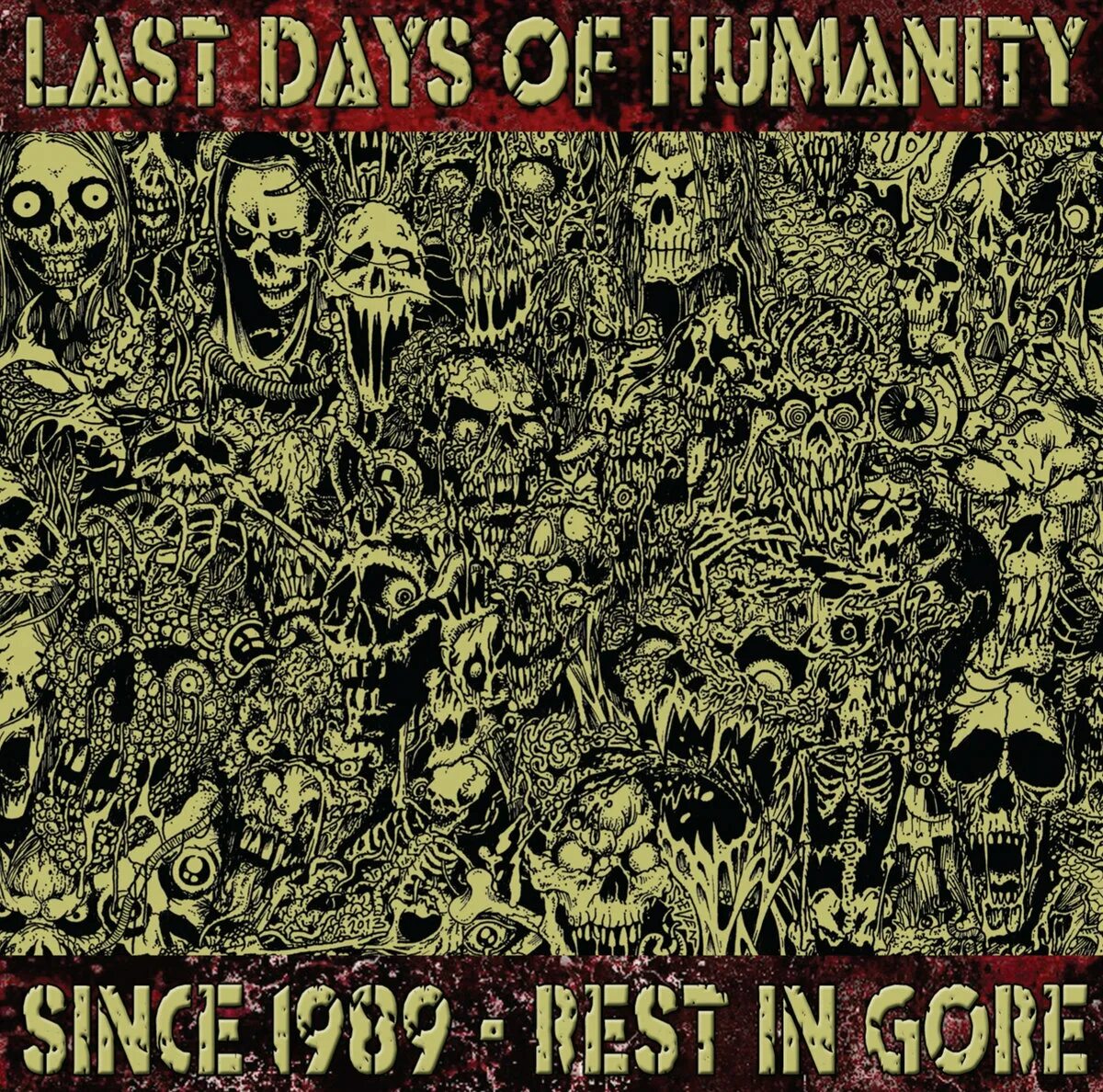 Human since. Last Days of Humanity обложки альбомов.