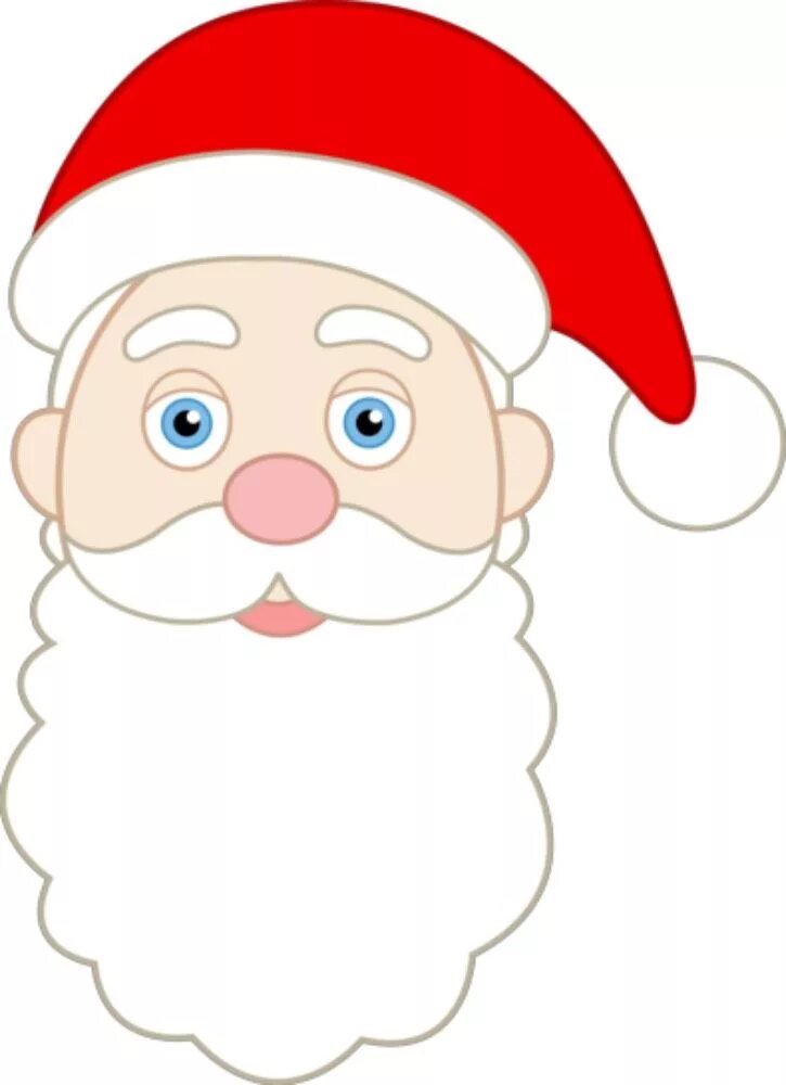 Boże Narodzenie: Dekoracja - Święty Mikołaj 2 Preschool christmas, Free clip art
