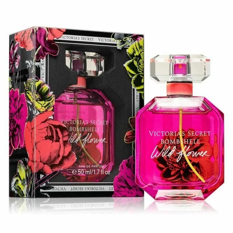 Wilds парфюмерная вода. Victoria Secret bombshell духи. Victoria s Secret bombshell 50 мл.. Духи Victoria's Secret bombshell Wild Flower.