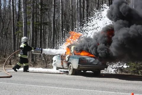 Аварийный ситуаций на машине