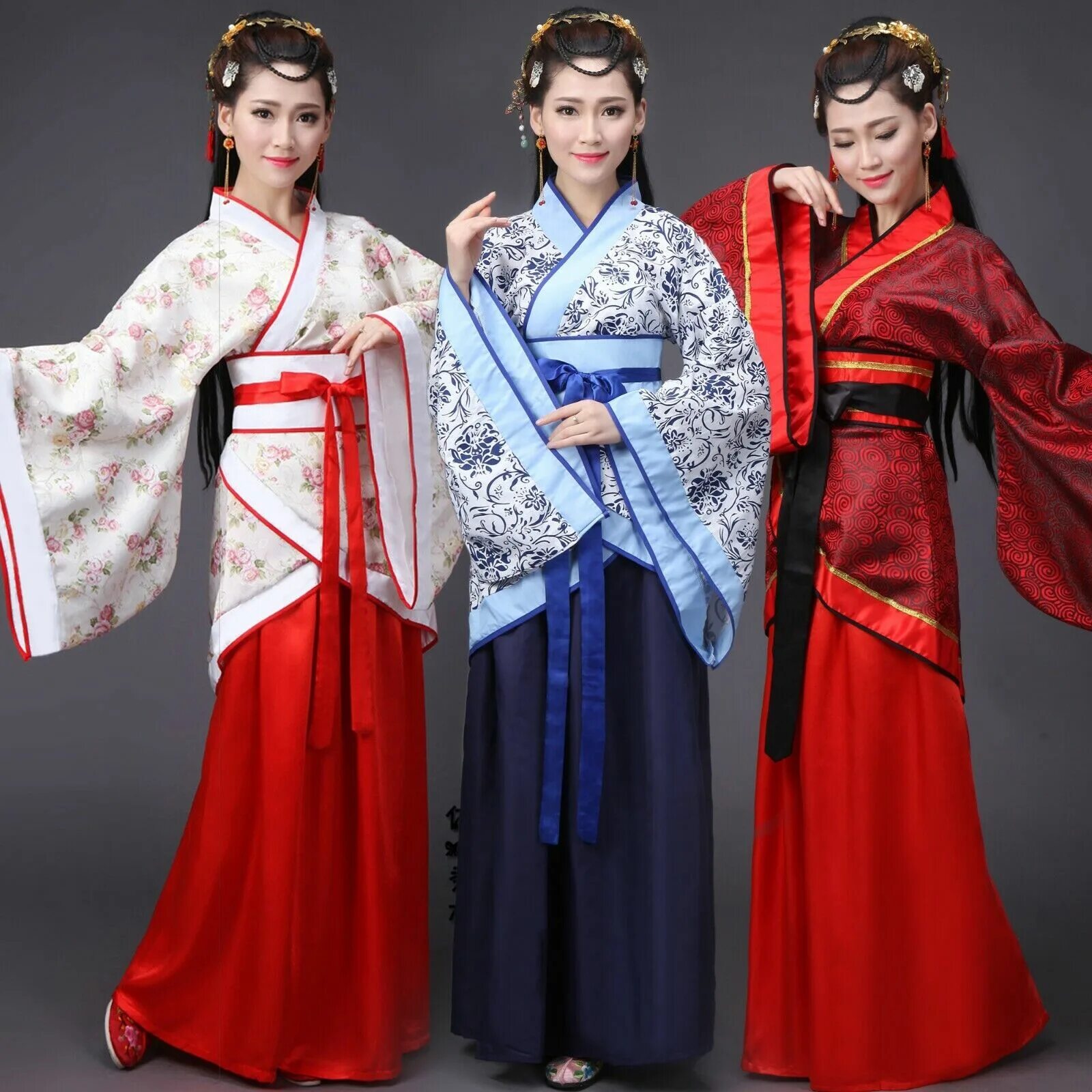 Традиционные китайские сказочные костюмы Hanfu для женщин для косплея, одежда дл