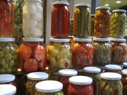 Консервированные и маринованные овощи