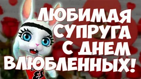 С днем влюбленных жене от мужа