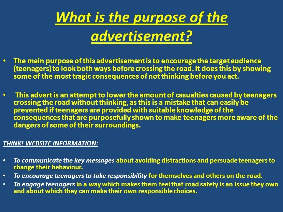 What is the purpose of it. For the purpose of. what is advertisement. what is advertised. what is purpose.