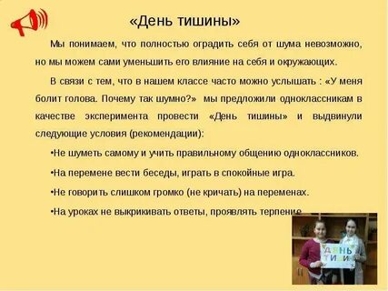 День шума