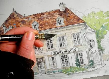 Maisons painting