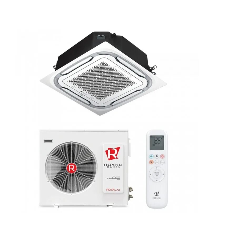 Кассетная сплит система royal clima. Сплит-система кассетного типа royal clima co-4c18hnx. royal clima кассетный кондиционер. кассетный кондиционер royal clima co-4c 18hnx/co-e. royal clima co-4c 24hnx/co-e 24hnx.