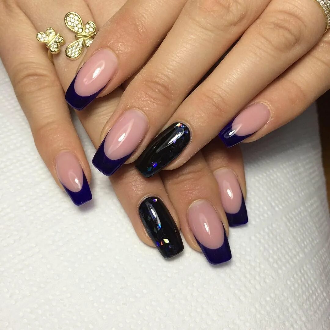 маникюр классический комбинированный. маникюр френч цветной комбиниро. красивый комбинированный френч. ногти дизайн френч комбинированный. маникюр однотонный френч.