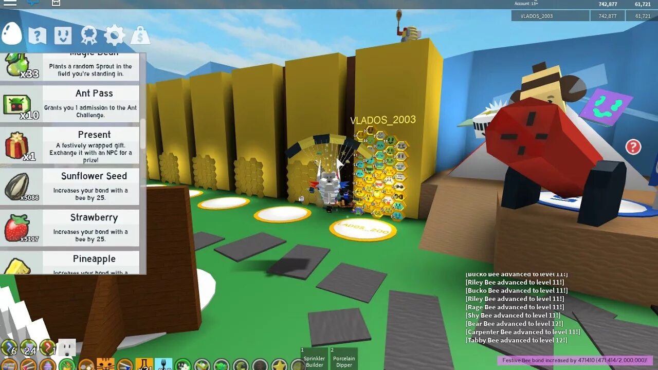 Как получить пчелу в bee swarm. Медовая пчела bee swarm. медовая пчела bee swarm simulator. медовые жетоны в bee swarm simulator. прокачка в симуляторе пчеловода.