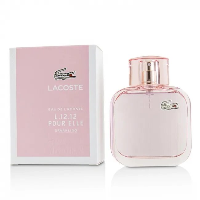 Лакост спарклинг. Lacoste l.12.12 pour elle sparkling туалетная вода 90 мл. Lacoste l.12.12 sparkling. Духи лакост 12 sparkling. Лакост Спарклинг женские.