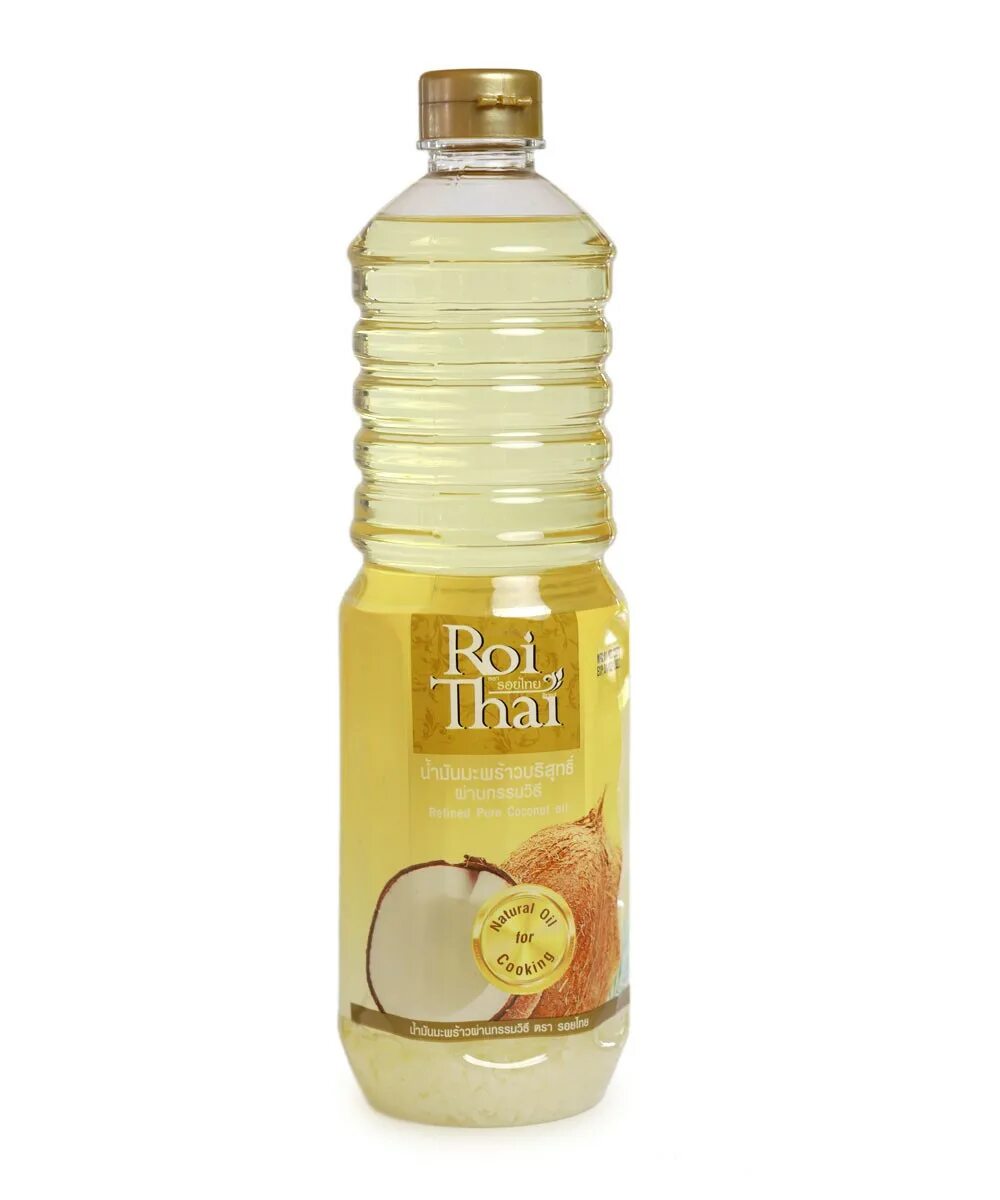 Рафинированное масло с запахом или без. Масло кокосовое roi Thai 1 л.. Масло кокосовое roi Thai 1л рафинир.. Масло кокосовое roi Thai рафинированное. Масло кокосовое Рой Тай 600 мл.