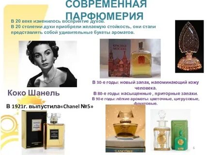 Проект на тему духи