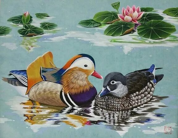 Утки в китае. Китайская утка мандаринка. Выращивание пекинской утки с карпом. Резиновая уточка. Арты с резиновой уточкой.