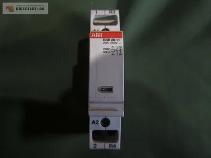 Модульные контакторы abb esb 20