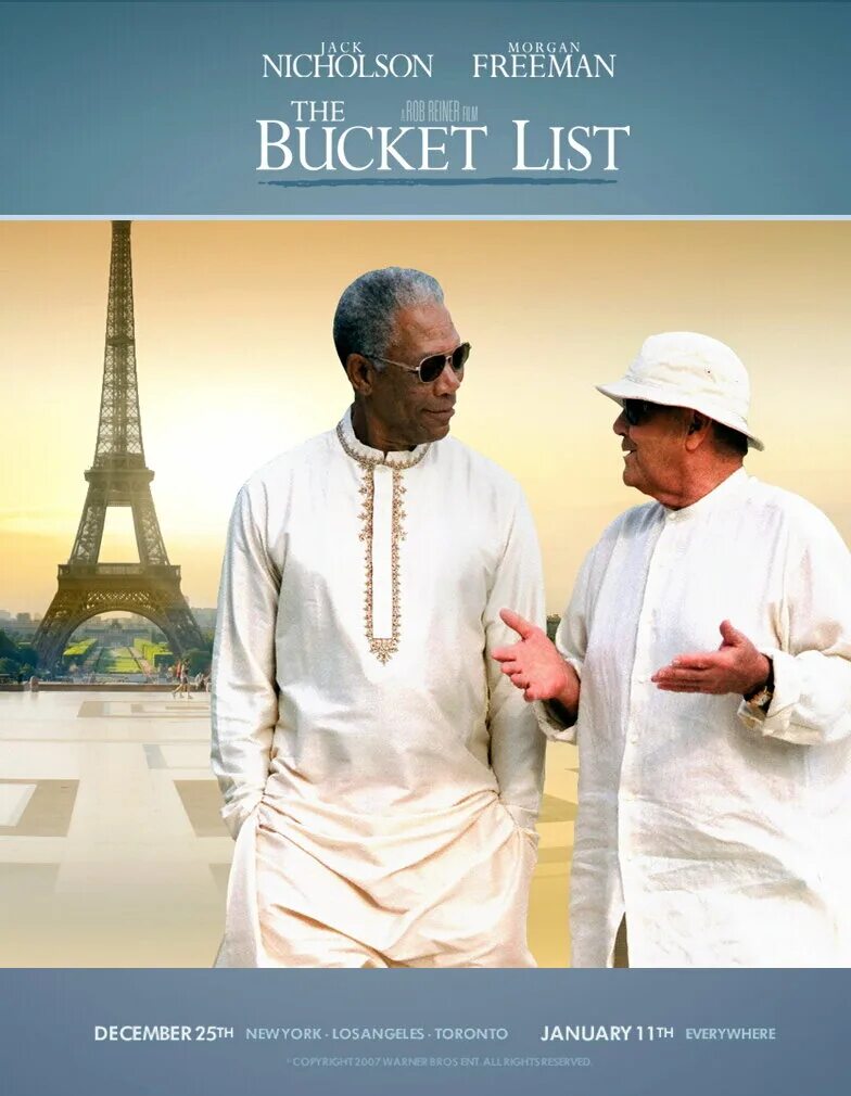 The bucket list