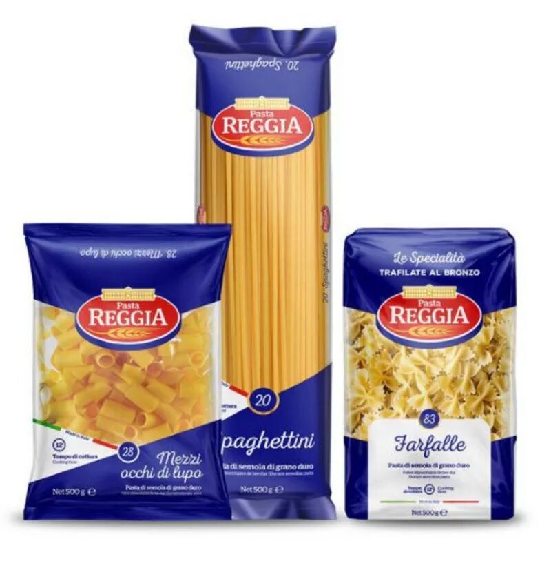 Вермишель лучшие. Pasta Reggia вермишель. Спагетти pasta Reggia Spaghetti. Макаронные изделия pasta Reggia лапша 500гр. Паста итальянская упаковки Реджиа.
