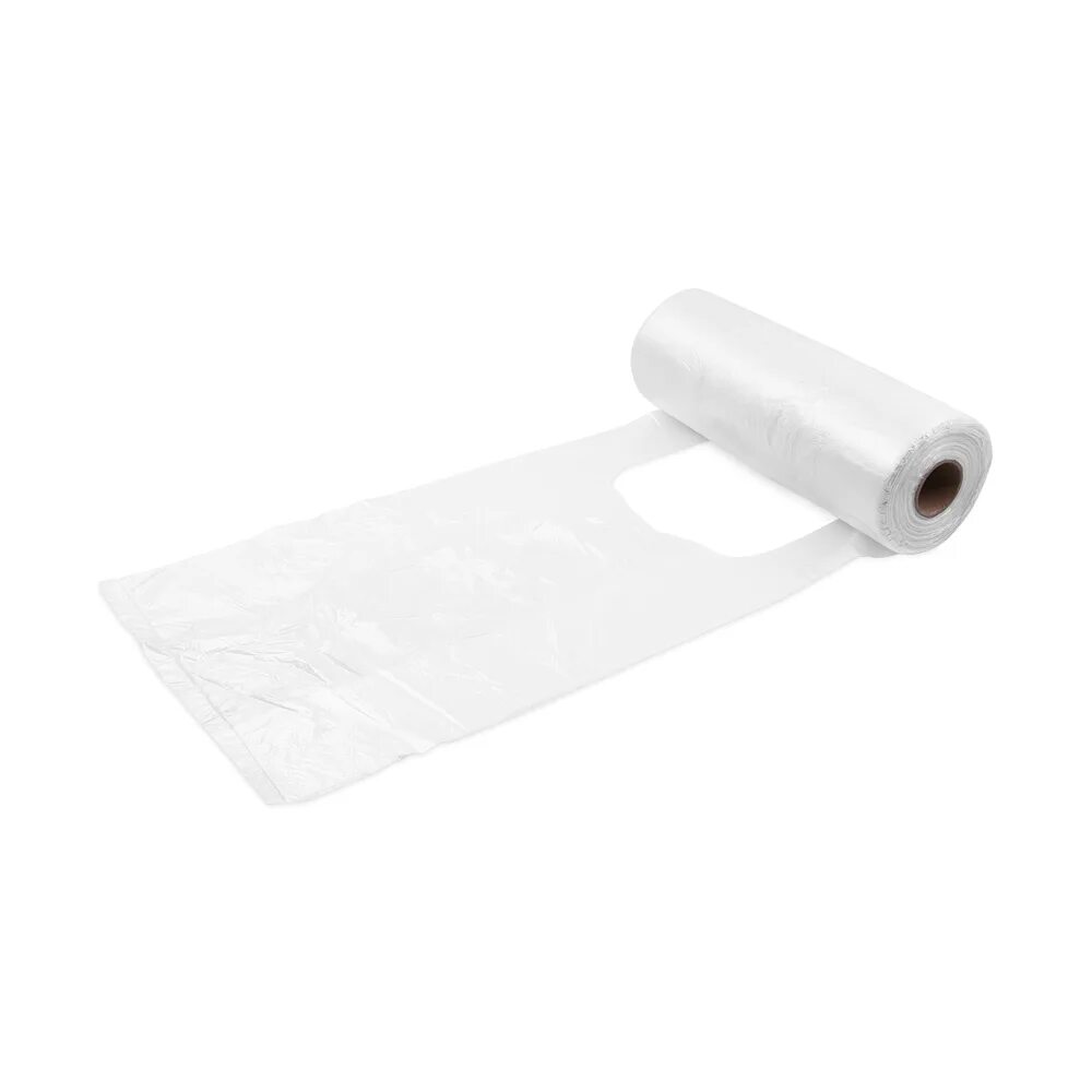 Рулон полиэтиленовых пакетов. Пакет-майка officeclean. Фасовочный рулон пнд 24*37*10 500шт. В рулоне на втулке. Фасовочные пакеты 500 шт 24 37.