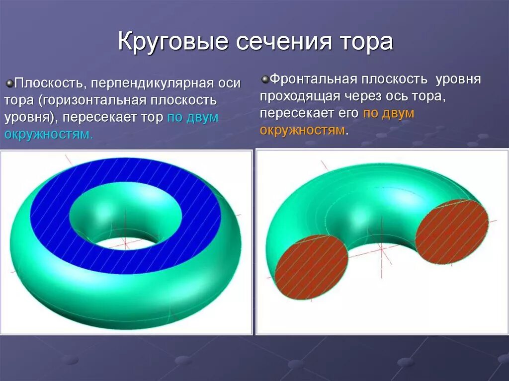 Круговое сечение. Сделайте кольцевой надрез