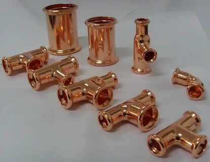Пайка медных фитингов
