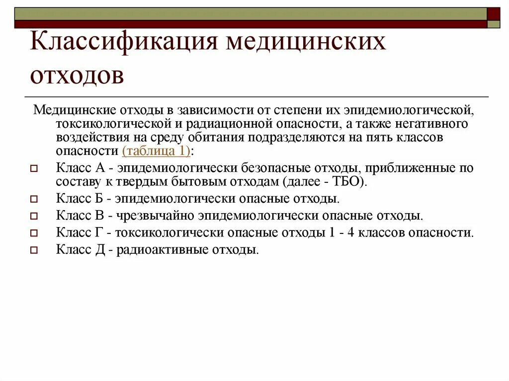 Медицинские отходы классифицируют в зависимости от степени. Классификация мед отходов. Медицинские отходы в зависимости от степени их эпидемиологической. Классы опасности медицинских отходов.