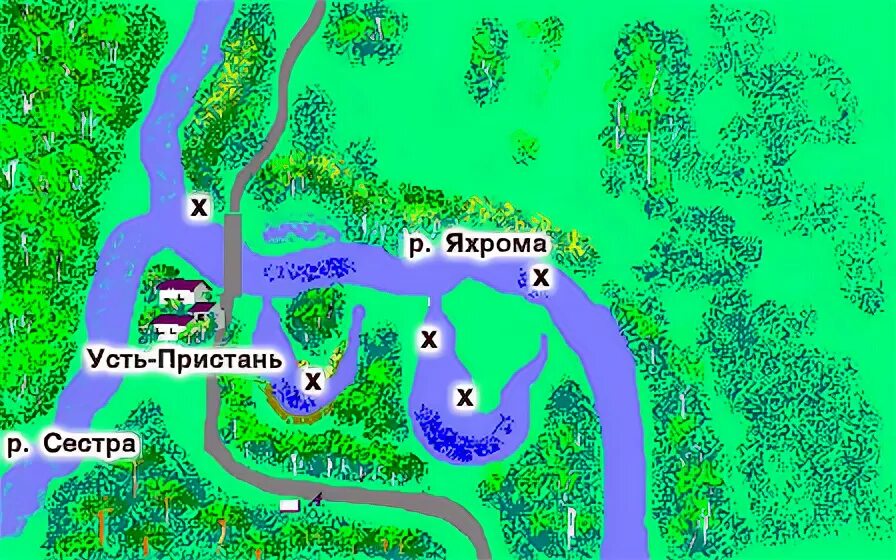 Погода в усть пристань на 10. Река сестра схема. Река сестра Московская область на карте. Река Яхрома на карте.