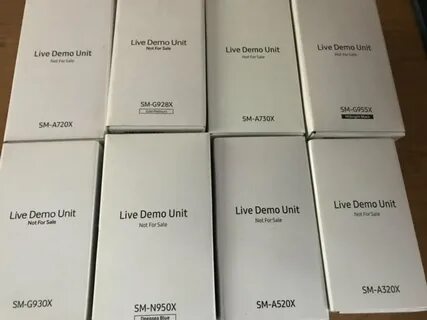 Live demo unit