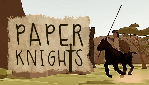 Paper knight. Knights newspaper.