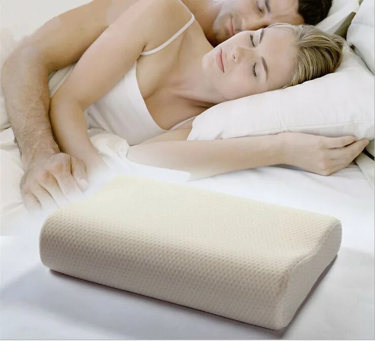 Подушка Memory Foam Pillow. Подушка латексная с эффектом памяти. Мужчина с подушкой. Подушка ортопедическая красивая.