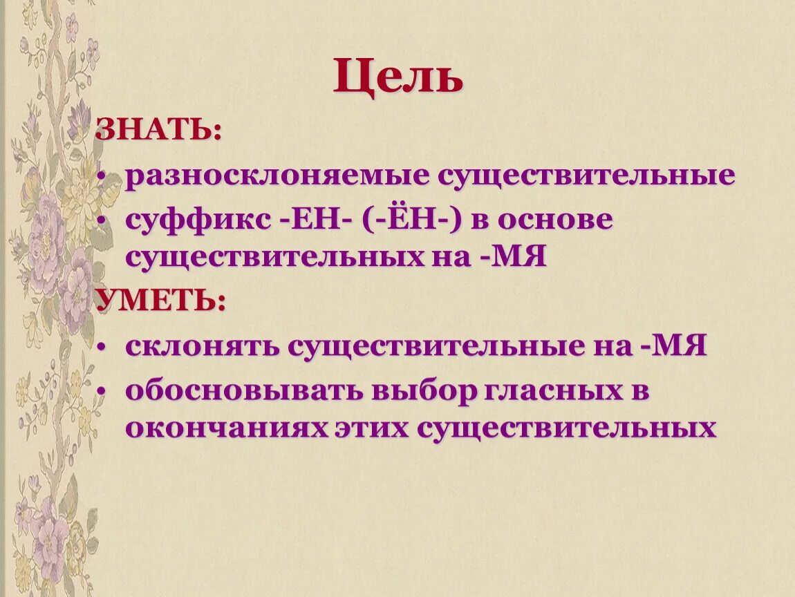 Разносклоняемые существительные в п п имеют окончания. Суффиксы разносклоняемых существительных. Разносклоняемые имена. Разносклоняемые существительные 6 класс. Разносклоняемые сущ презентация.