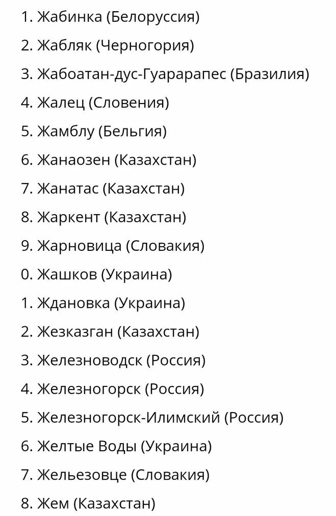 Какой город начинается г. Города на букву к. Города на букву ж. Город на букву ж в России. Города на букву ж список.