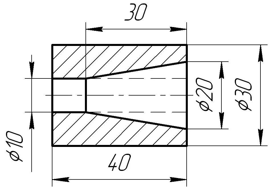 Какой внутренний диаметр втулок. Втулка с конусным отверстием чертеж. Чертёж втулка конусная стальная. Втулка коническая 1277.03.301 чертеж. Втулка конус 12 чертеж.