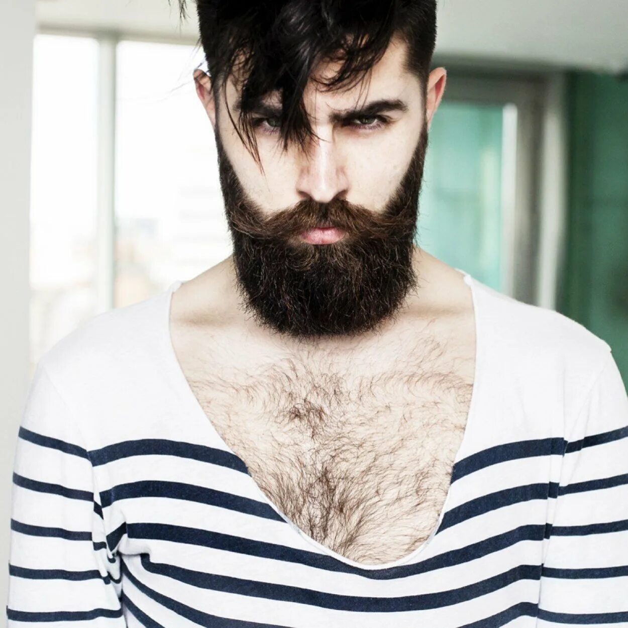 Chris John Millington. Бородатый мужчина. Парень с бородой. Красивая борода у мужчин.