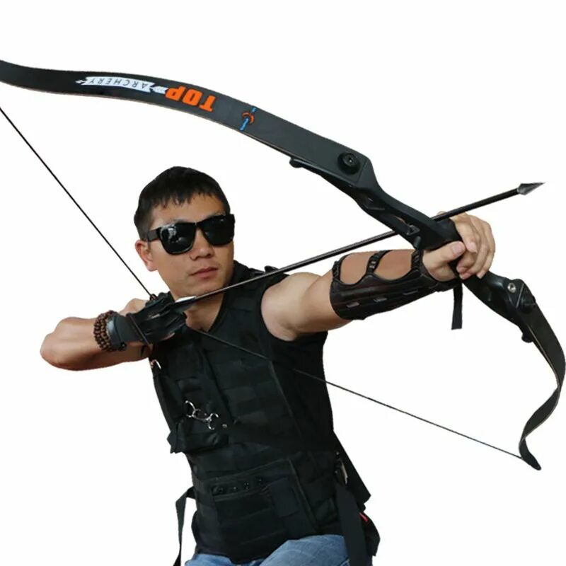 Современный спортивный лук. Toparchery рекурсивный лук 56 дюймов. лук toparchery 30 lb. junxing f177.