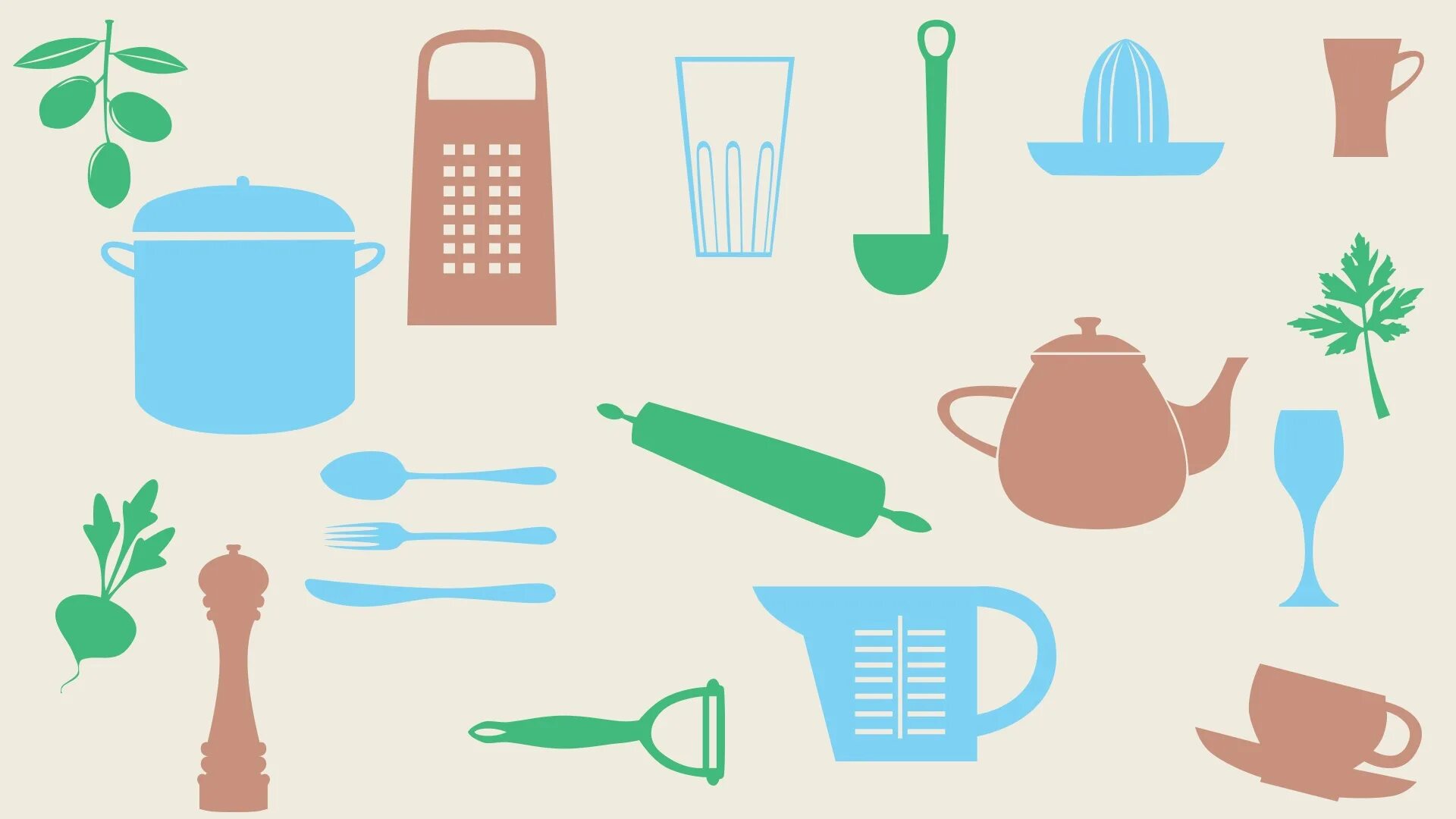 Кухня фон. Поднос для детской посуды. Кухонные принадлежности. Фон посуда для детей. Кухонные принадлежности паттерн.