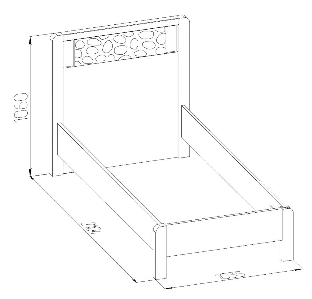 Односпальная кровать (ширина 900 м, длина 2000 мм). Ширина односпальной кровати. Габариты односпальной кровати. Кровать односпальная чертеж.