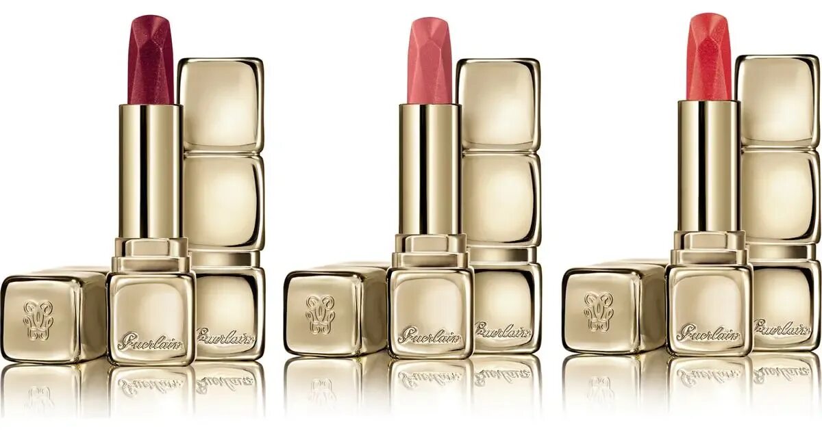 Guerlain KISSKISS. Guerlain Kiss Kiss 521 Red Jewel. Guerlain KISSKISS 345. Guerlain KISSKISS Lipstick.