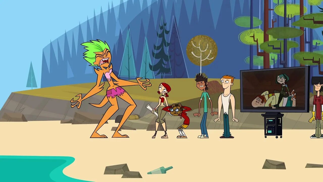 Revenge island. Total Drama: Revenge of the Island (2012). Total Drama мел. Total Drama Island Revenge of the Island. Total Drama Heroes vs. Villains.