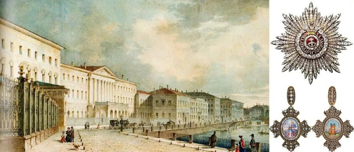 Садовников 6. Екатерининский институт 18 век. Садовников 6. Михайловский дворец 19 век. Садовников 6.